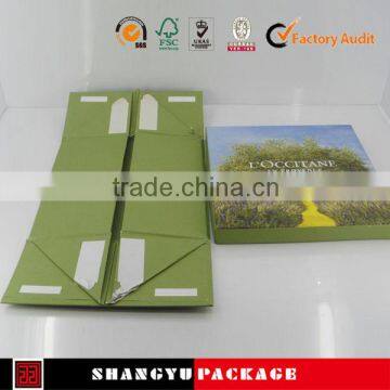 Folding paper box matte texture for plant extract cosmetics