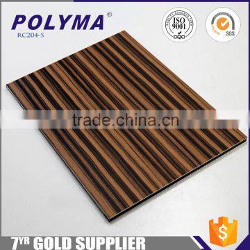 China Best Price Wooden Wall Cladding Aluminum Composite Wall Panel