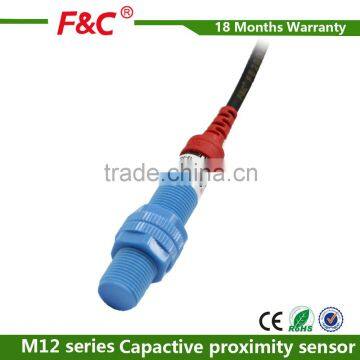 F&C M12 SN5mm PNP Capacitive proximity sensor with CE