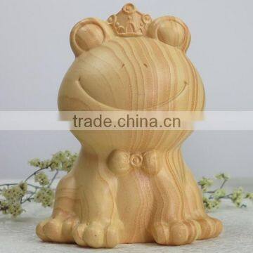 Resin animal shaped money saving box money clip