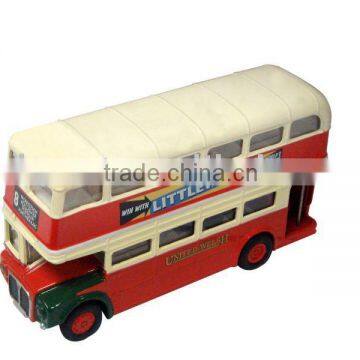 1 72 scale double decker bus toy