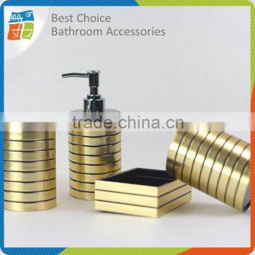 PS golden bath accessory sets