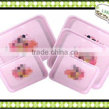 Plastic Tray Plate Dish household box plastic mug cup