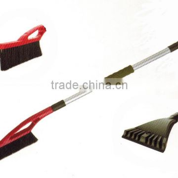 Telescopic Window Wiper Snow Brush with Ice Scraper