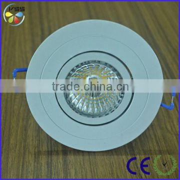 7w Bridgelux cob high power led ceiling light