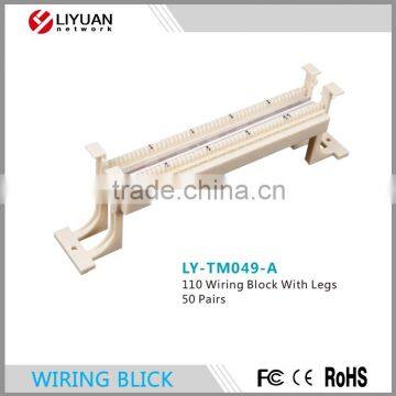 LY-TM049-A 110 Wiring Block With Legs 50 Pairs