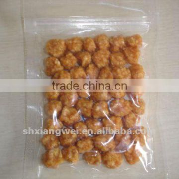 Heat seal food vacuum plastic bags