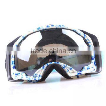 Wholesale CE standard mirror lens anti-fog ski glasses