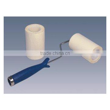 Adhesive cleanroom dust removal blue PE sticky roller