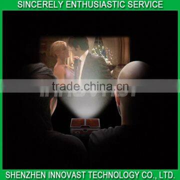 Retro Brown Cardboard Smartphone Projector V2 For Festival Goft photo-3