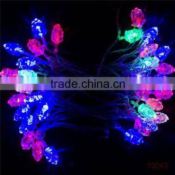 Modern style special design indoor christmas window lights with different size