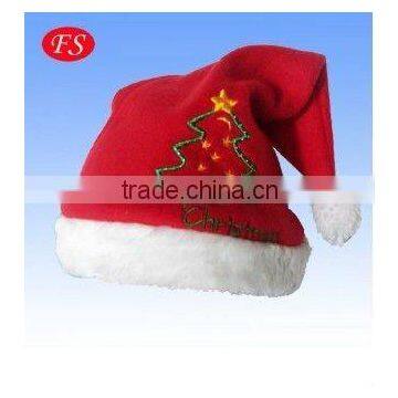 Santa claus plush christmas hat cap christmas items x'mas