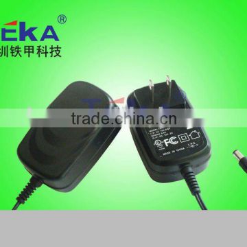 Triple protection high quality 15V 2.4A (US/JP plug) adapter