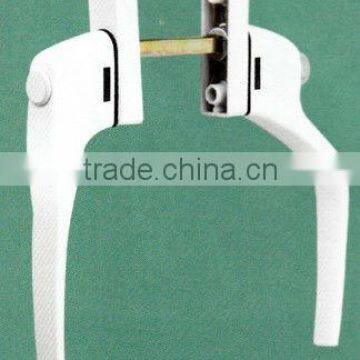 PUWEI PWS Upvc Window Handle With Lock & Knob Aluminum Alloy Pair of Handles With Lock or Knob for Outward Opening Door & Window