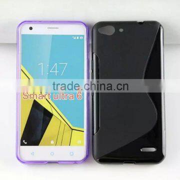 bulk buy from china flexible soft gel cover s line tpu case for Vodafone Smart Ultra 6 VF-995N low price