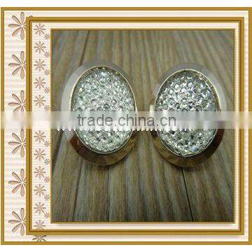 2014 new design rhinestone metal button