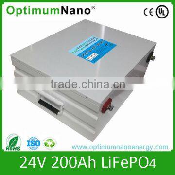 Deep Cycle 24v 200ah Lithium Ion Battery for Solar Energy System