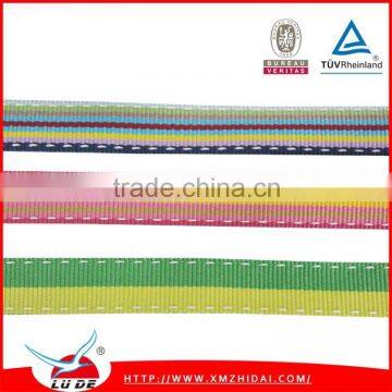 Factory Price 7/8" Colorful Stitched Grosgrain Ribbon for Sale