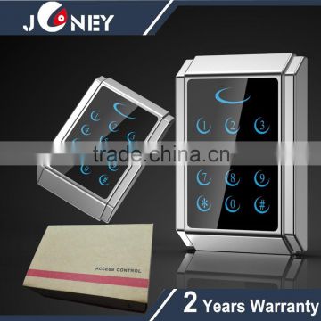 Standalone access control system metal vandalproof access door entry rfid touch keypad reader