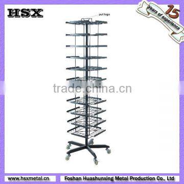 metal hanging keychain key ring display racks HSX-S1142