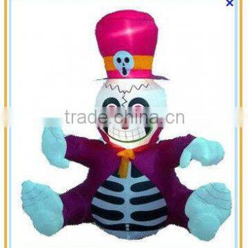 Halloween Lighted Inflatable Skeleton