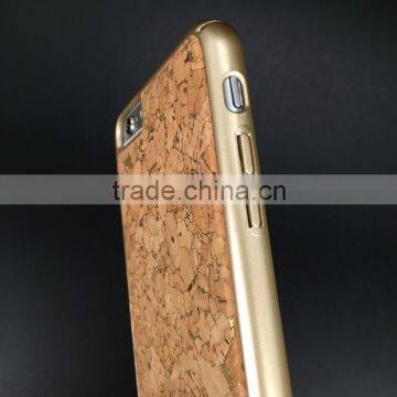 Marbling Aluminum Alloy Plating Frame+leather Hybird Shell Phone Cover for Iphone 7/7s photo-6