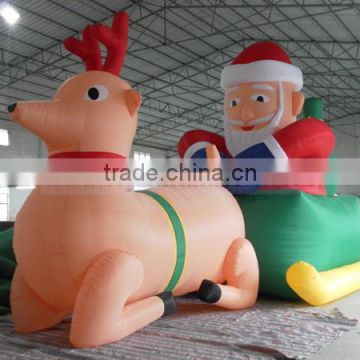 Branded customized inflatable jumping deer