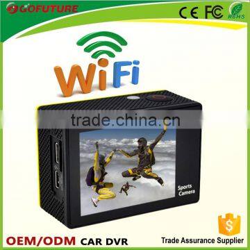 Factory Wholesales SJ4000 2.0inch Wifi 30M Waterproof 1080p Full HD Mini Sport DV H.264