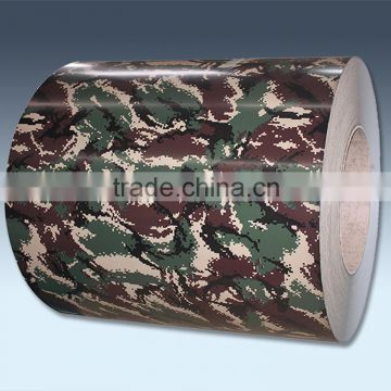 Hot dip camouflage pattern steel roofing sheet price