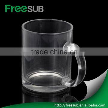 Eco-Friendly 11oz Sublimation Mug Transparent Coffee Beer Mug Whoelsale In Yiwu Market photo-4