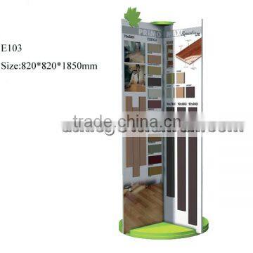wood parquet tiles display racks/wood flooring display racks/timber floor display racks E101