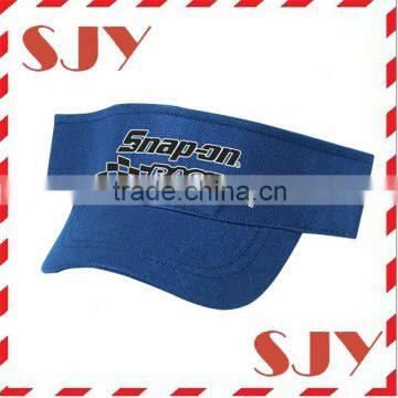 100% cotton fashion elastic men`s sports visor/sun visor cap/hat