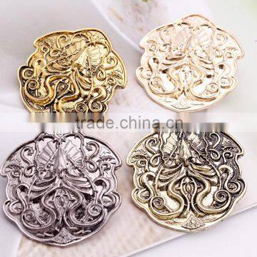 2013 Newest game of thrones movies fans jewelry Cold iron sea monster brooches