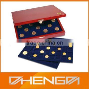 High Quality Customized Made In China Wooden Box For Coin Display photo-2