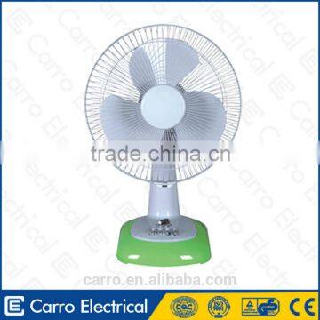 Long life 12V low power Bangladesh market solar table ac dc fan 12inch dc selling fan