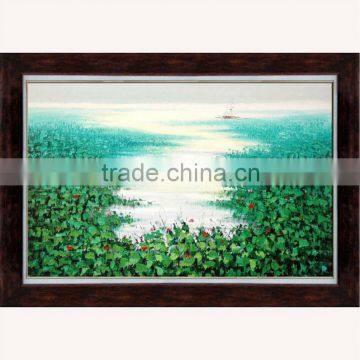 2013 newly Handmade Knife landscape oil Painting on Canvas