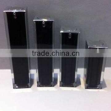 Black Twist Airless Cosmetic Dispenser; 15ml 30ml 50ml Airless Bottle JS-G01 photo-2