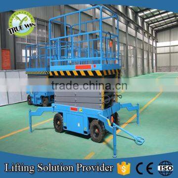 12m DC Battery power Mobile scissor lift for sale