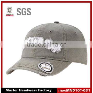 high quality diamond-encrusted fashion wholesale cotton wash baseball caps