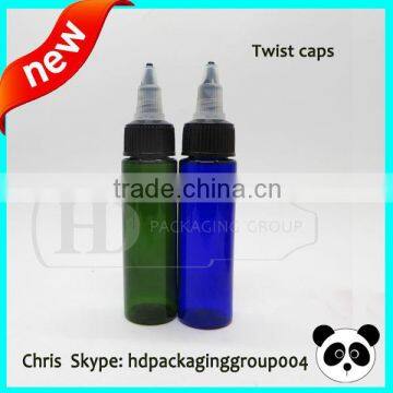 Screen Printing 30ml/1oz e Liquids Bottles Twist off Cap Long Dripper Twist Caps photo-3