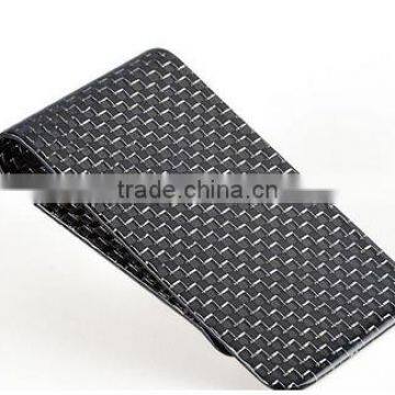 Slim Carbon Fiber Money Clip Carbon Fiber Card Holder With Box photo-6