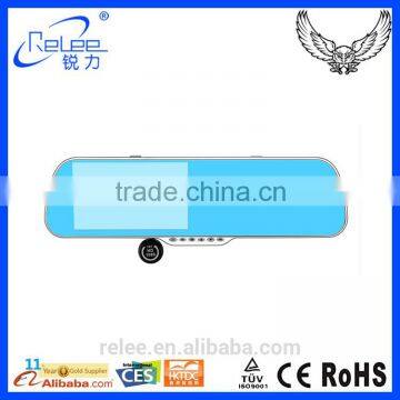 2016 Allwinner A33 GPS Tracking System Rearview Mirror Car Dash Camera photo-6