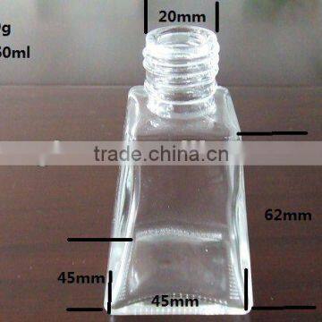 60ml empty glass bottle