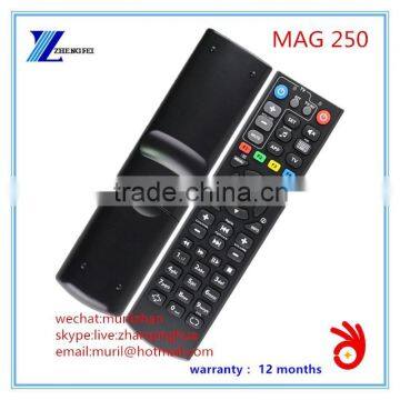 ZF Black 48 Keys MAG 250/254 Remote Control for TV /AV STB Receiver Box