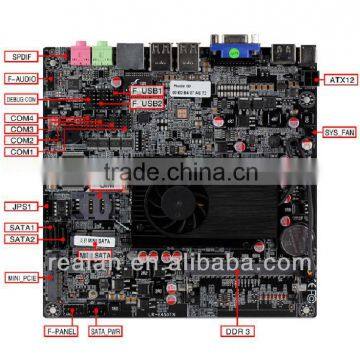 Realan LR-E450Q Newest Mini Itx Case Mini pc Host photo-3