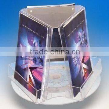 Rotating Acrylic Brochure Display Rack C050104032