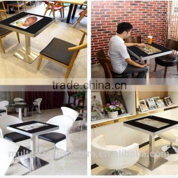 EKAA Restaurant Glass Interactive Dinning Table