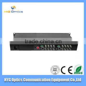 2013 cheap 16 core fiber media transceiver