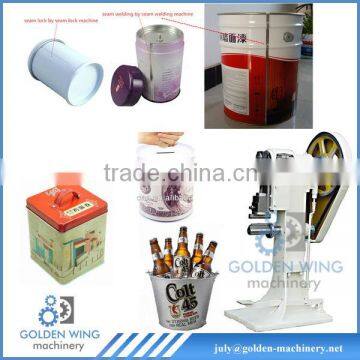 factory price of metal can sealing machine/can body lock machine