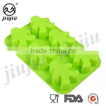 Christams Snowman Shape Silicone Ice Cube Tray/baking Mold photo-3